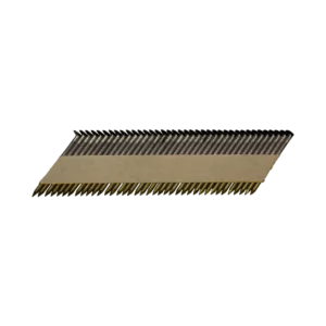 Stripnagels 30-34° RVS A2 zwart rondkop ringdraad