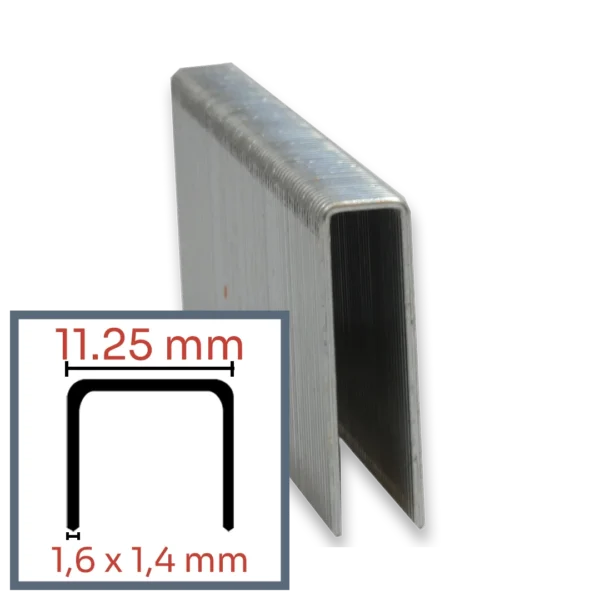 Grote nieten 700-nieten extra gegalvaniseerd + lijmcoat 35-50 mm