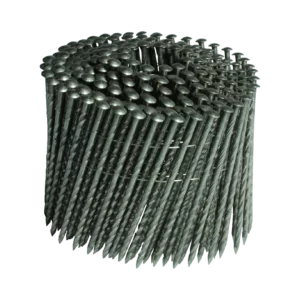 Draadverbonden rolnagels RVS A2 schroefdraad bollenskop 2.8 - 3.1 x 88 mm