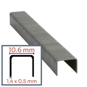 140-serie vlakke nieten | RVS | 8 t/m 12 mm – Voor labels en folie