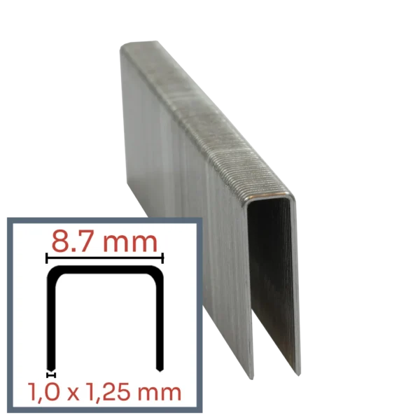 92-serie RVS nieten gehard 15 en 35 mm voor tackers en nietpistolen