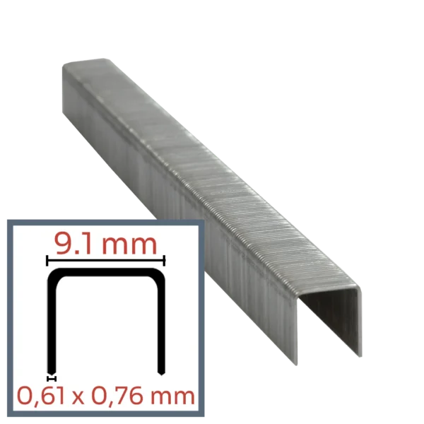 71-nieten gegalvaniseerd voor tackers 4–16 mm