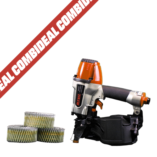 Combideal draadverbonden rolnagels 50 mm met gratis coilnailer