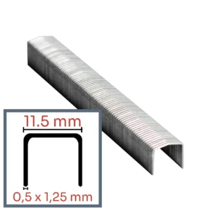STCR-5019 nietjes vlakdraad gegalvaniseerd voor tacker