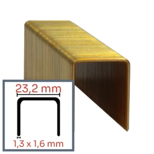 W16 nieten gegalvaniseerd voor tacker en dakwerk