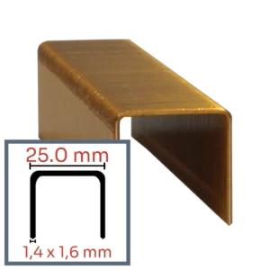 WC-serie nieten gegalvaniseerd fastcoat voor tacker