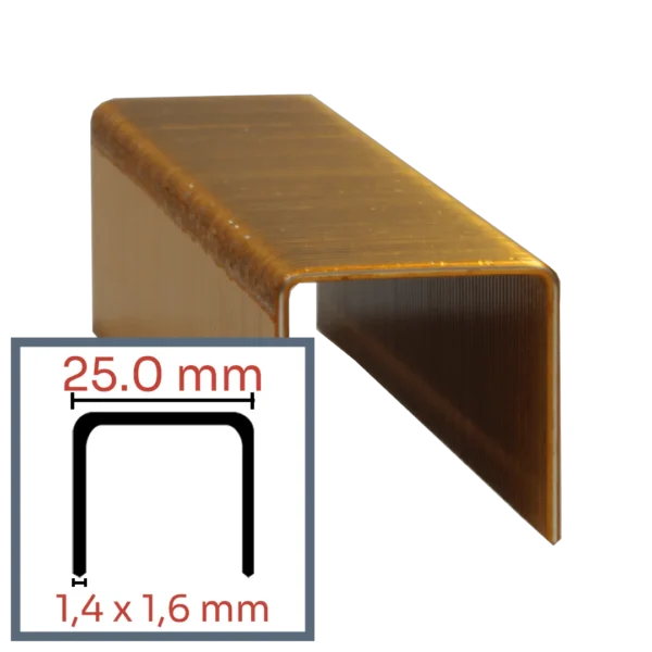 WC-serie nieten gegalvaniseerd fastcoat voor tacker