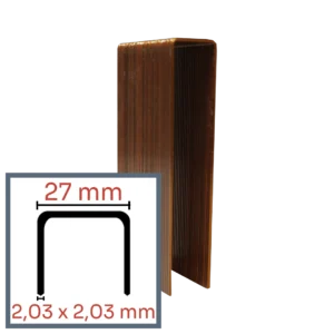 BS-serie gegalvaniseerde nieten 100 mm voor tacker