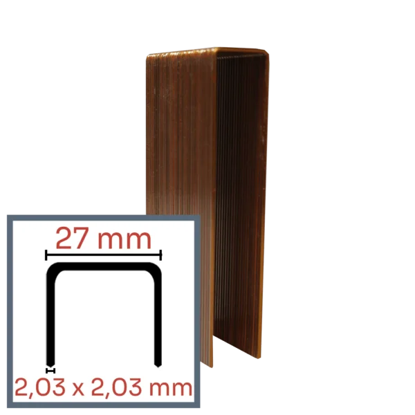 BS-serie gegalvaniseerde nieten 100 mm voor tacker