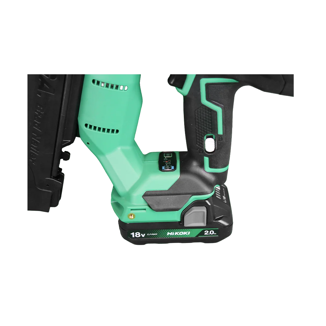 HiKOKI NT1850DAW6Z accu brad tacker met 18V accu en bedieningspaneel