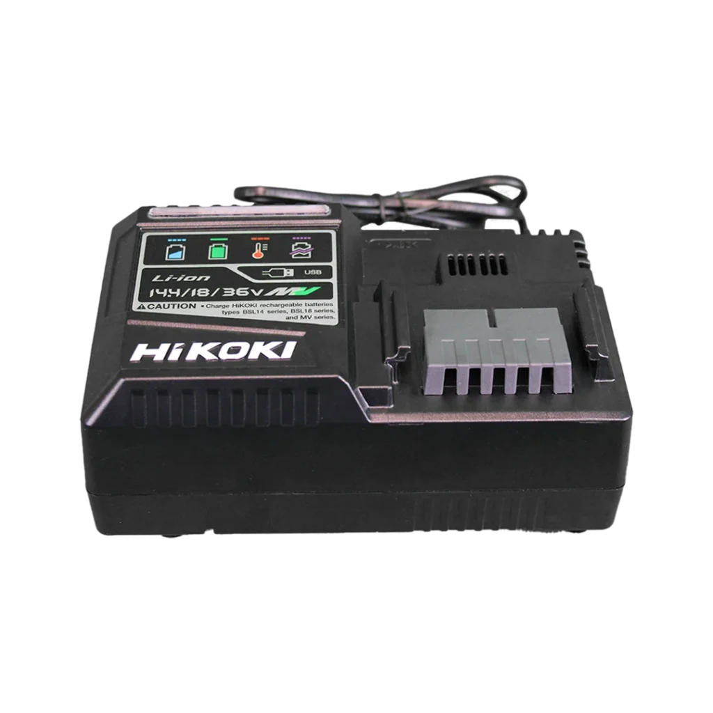 HiKOKI snellader voor 18V en 36V Multi Volt accu’s