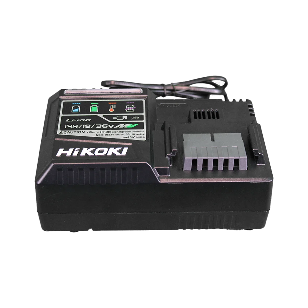 HiKOKI snellader voor 18V en 36V Multi Volt accu’s