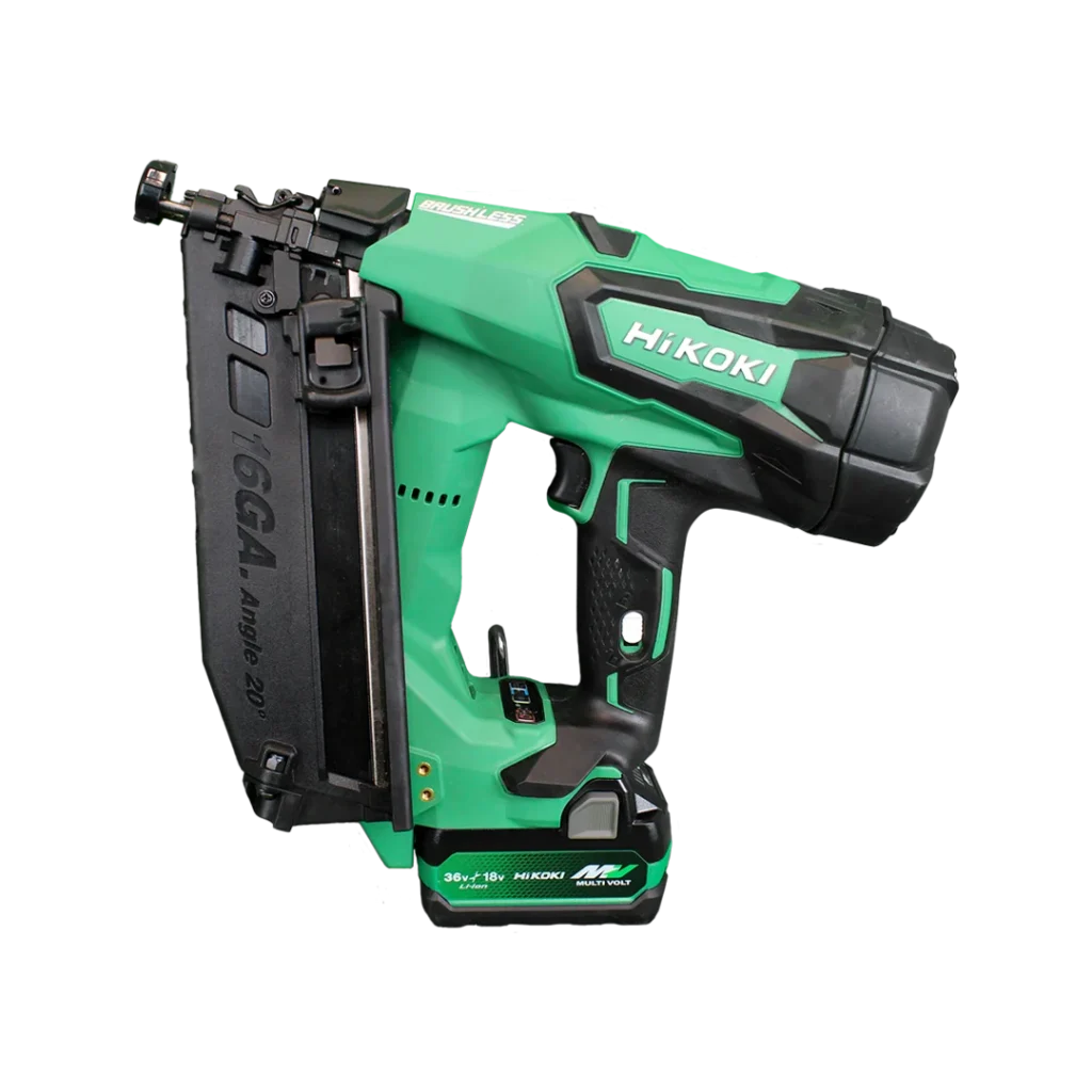 HiKOKI NT1865DA W6Z accu brad tacker voor 16 gauge brads van 32 tot 64 mm