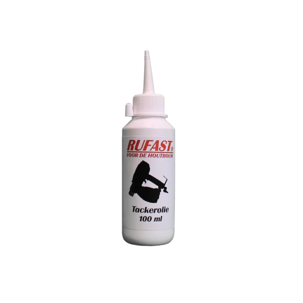 Tackerolie 100 ml zuurvrije olie voor pneumatische tackers